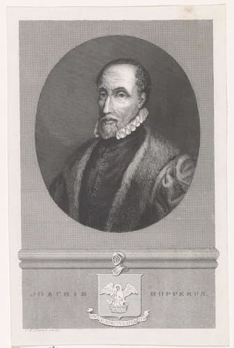 Portret van Joachim Hopperus by Edouard Taurel