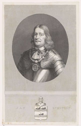 Portret van de admiraal Johan Evertsen by Edouard Taurel