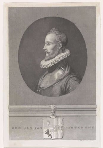 Portret van Jan van Oostenrijk by Edouard Taurel