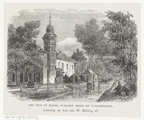 Het Huis te Hoorn, tusschen Delft en 's Gravenhage by Fritz Leonhard Andreas Meyer
