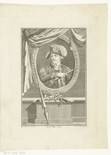 Charles Francois Dumourier by Johannes Christiaan Bendorp