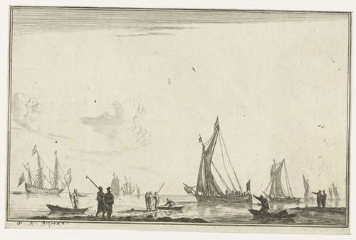 Verscheyde Binne-Waters by Reinier Nooms