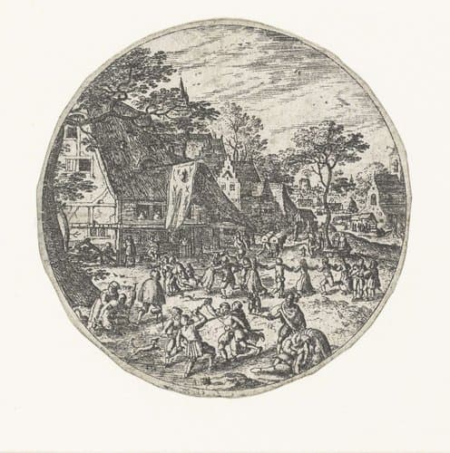 Boerendans by Hans Bol