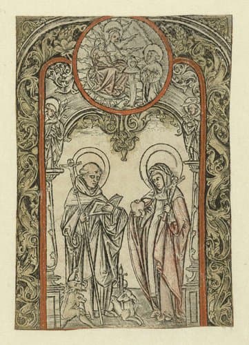 Heiligen Dominicus en Brigitta