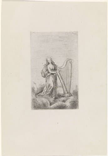 De heilige Cecilia by Anna Cécile Wilhelmina Jeanette Jacqueline Nahuys