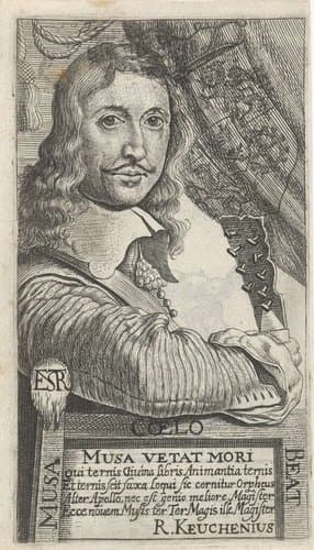 Zelfportret van Everhard Meyster by Everard Meyster