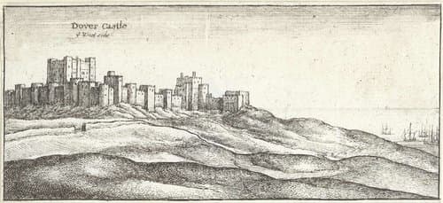 Gezichten rond de Engelse kust by Wenceslaus Hollar