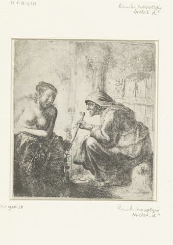 Vertumnus en Pomona by anonymous