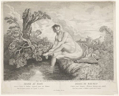 Het bad van Diana by Pierre Alexandre Aveline