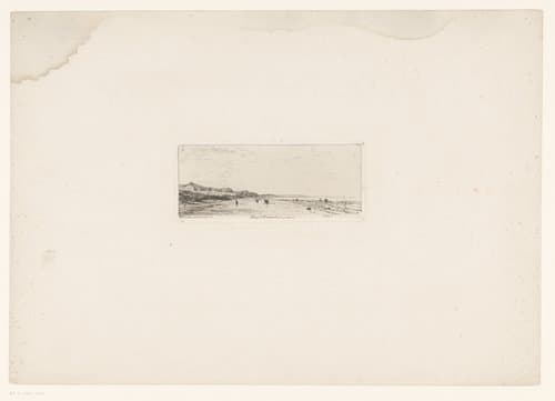 Plage d'Houlgate (Calvados) by Maxime François Antoine Lalanne