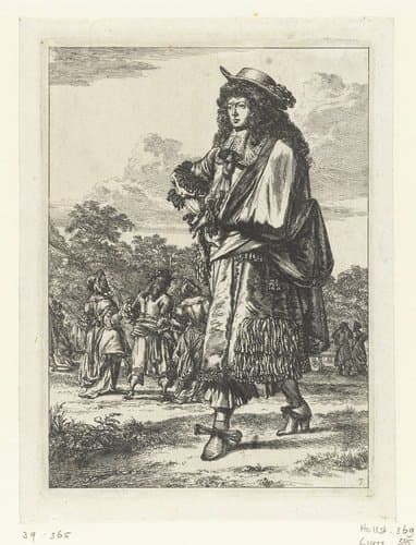 Figures à la mode by Romeyn de Hooghe