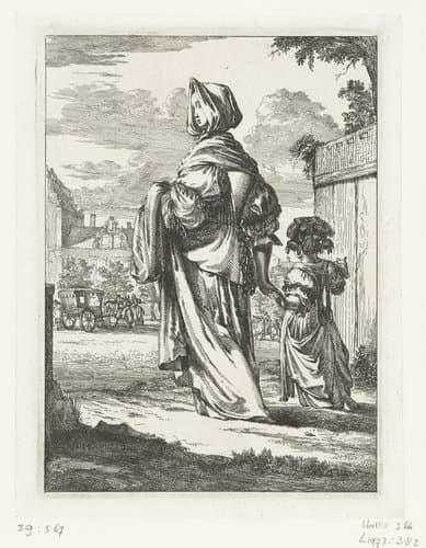 Figures à la mode by Romeyn de Hooghe