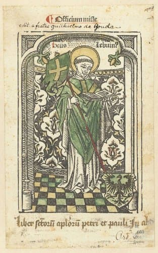 De H. Lebuinus by anonymous