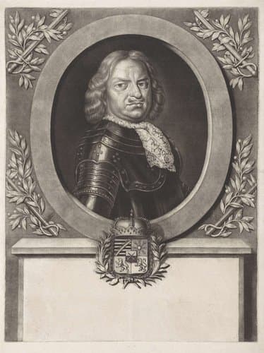 Portret van Johan Georg II by Abraham Bloteling