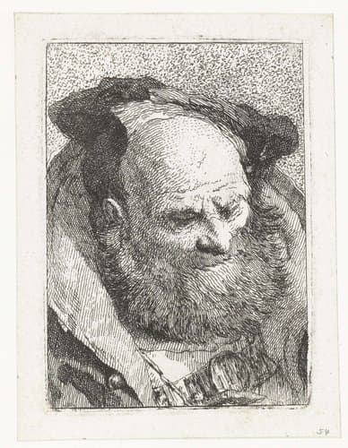Raccolta di Teste by Giovanni Domenico Tiepolo