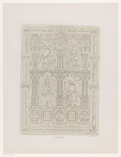 Grafzerk van de familie van Adrichem by Pieter Jacobus Mulder