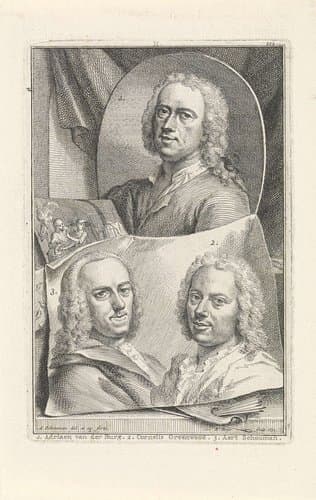 Portretten van Adriaan van der Burg by Pieter Tanjé