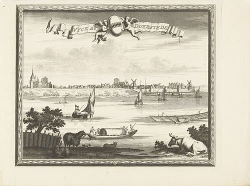 Gezicht op Wijk bij Duurstede by Thomas Doesburgh