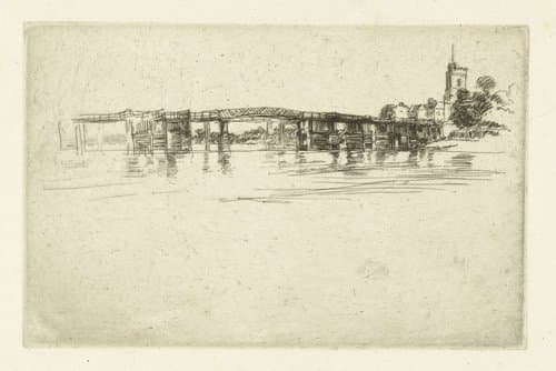 The Little Putney by James Abbott McNeill Whistler