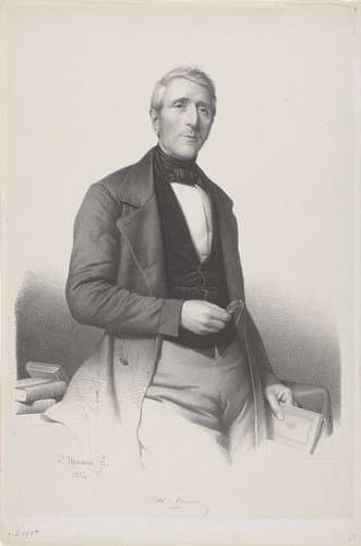 Portret van boekverkoper H. Altmann