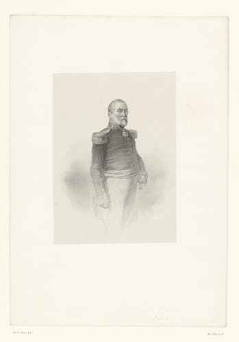Portret van Jean-Pierre Piat by Adolphe Mouilleron