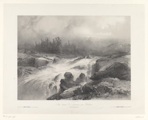 Torrent des Hautes-Alpes by Alexandre Calame