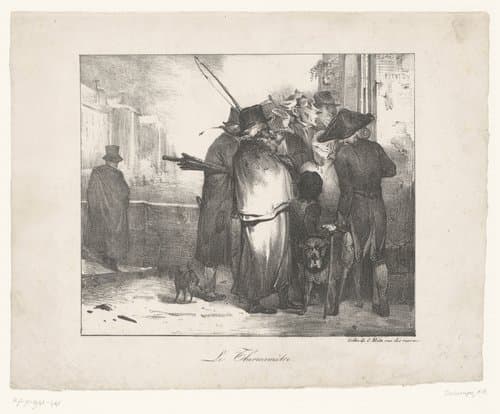 Le thermomètre by Alexandre-Gabriel Decamps
