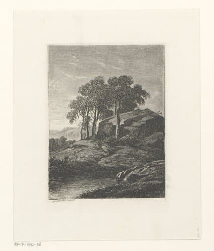 Essais de gravure a l'eau forte by Alexandre Calame