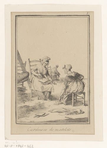Cardeuses de matelats.