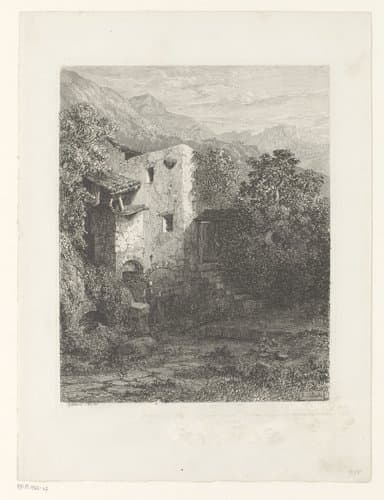 Essais de gravure a l'eau forte by Alexandre Calame
