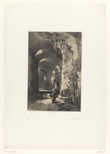 Landschappen door A. Calame by Alexandre Calame