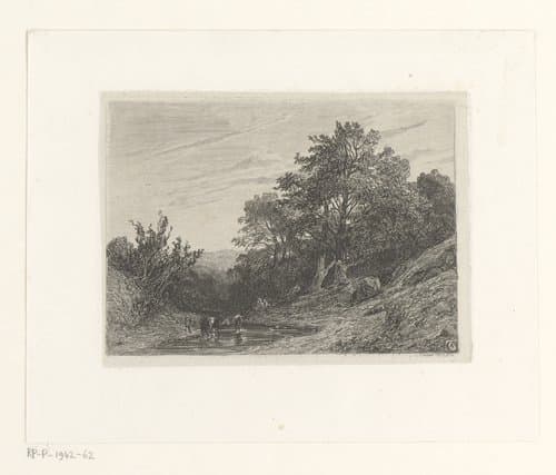 Essais de gravure a l'eau forte by Alexandre Calame