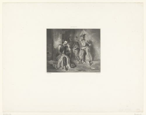 Le Tasse chez les fous by Adolphe Mouilleron