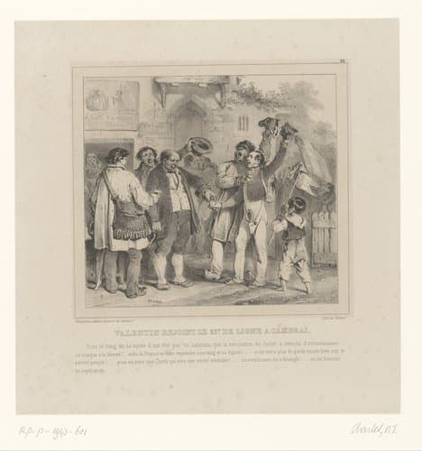 Vie civile, politique et militaire du caporal Valentin (...) by Nicolas Toussaint Charlet
