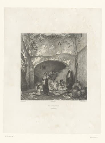 Dar Et-Tounoudje. (Constantine.) by Adolphe Mouilleron