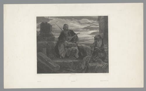 Oude en hedendaagse kunstenaars by Célestin François Nanteuil