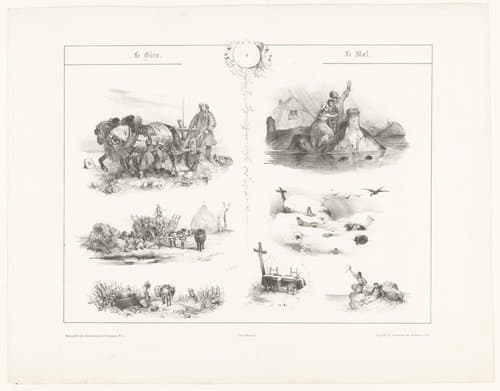 Het goede en het kwade by Victor Adam