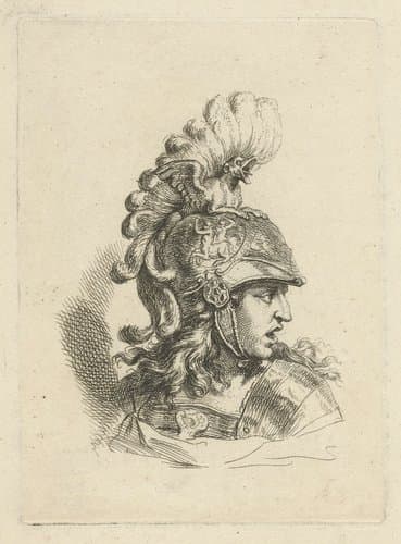 Kop van Minerva by Gerard de Lairesse