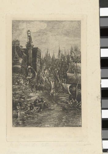 Mon rêve by Rodolphe Bresdin