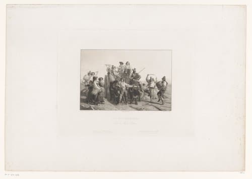 Oogstfeest by Théophile Victor Desclaux