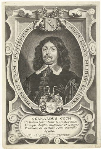 Portret van Gerhard Koch by Antony van der Does