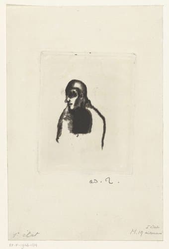 Kleine prelaat by Odilon Redon