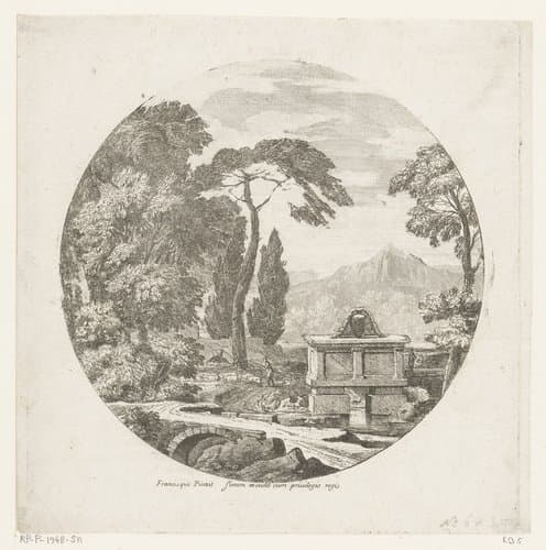 Paysages de forme ronde by Théodore