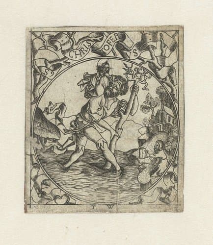 St Christoferus by Telman von Wesel