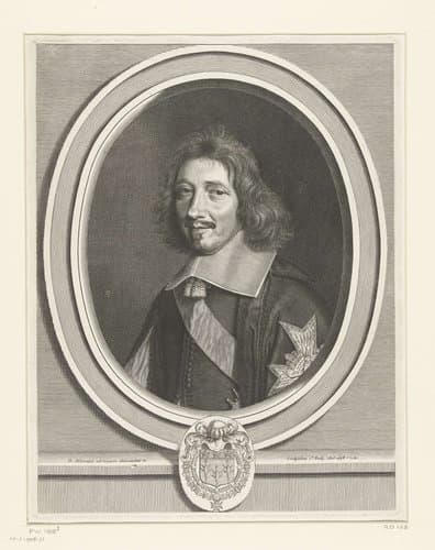 Portret van Michel Le Tellier by Robert Nanteuil