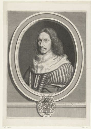 Portret van Nicolas Potier de Novion by Robert Nanteuil