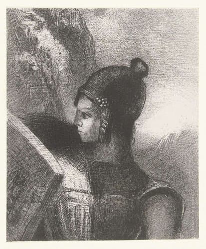 Brünnhilde by Odilon Redon