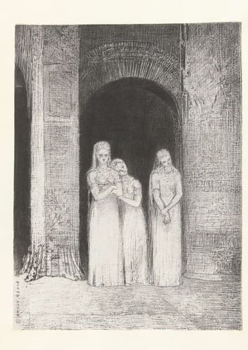 La Nuit by Odilon Redon