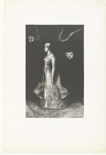 Hantise by Odilon Redon