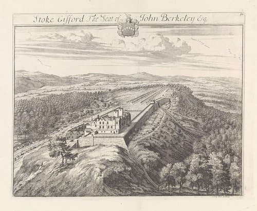 Gezicht op Stoke Gifford by Johannes Kip